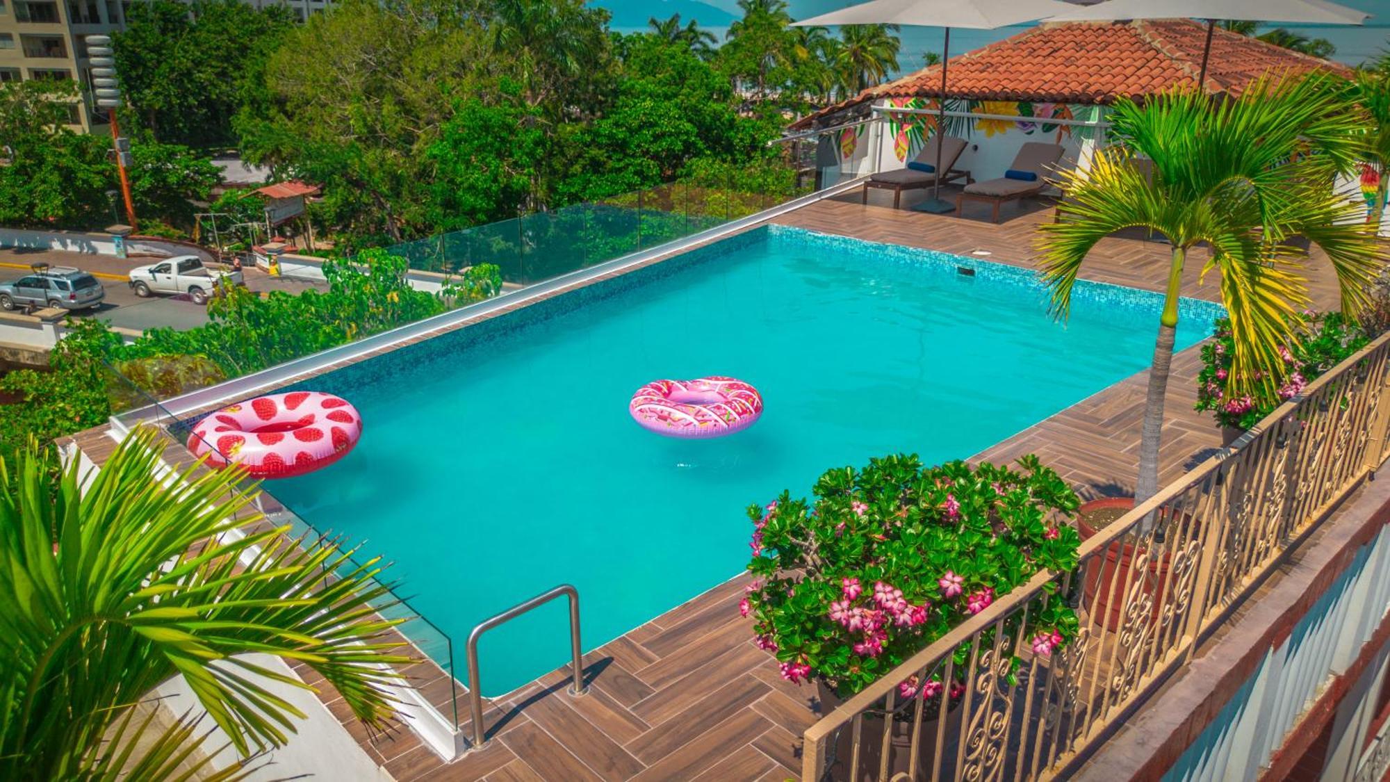Hotel Encino Malecon Centro Puerto Vallarta Luaran gambar